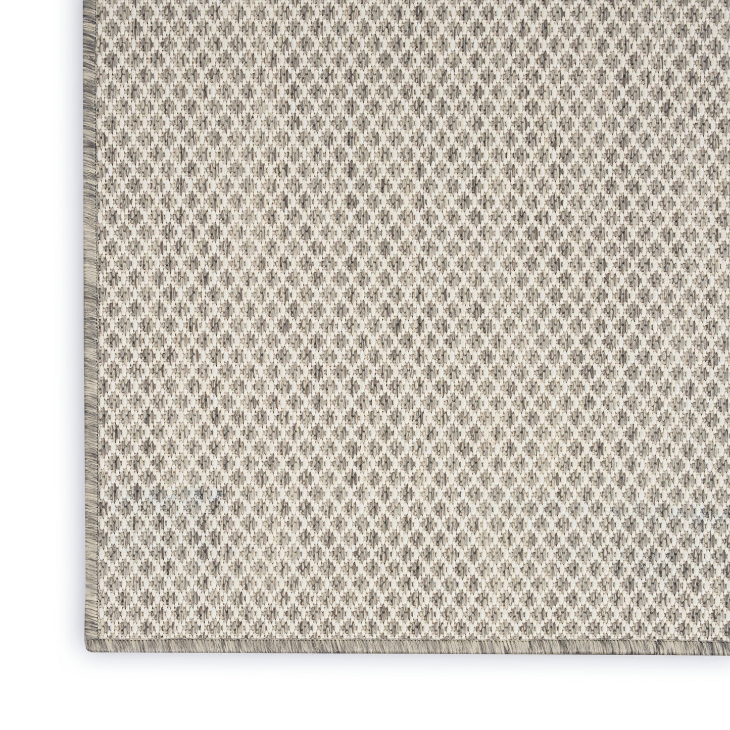 Nourison Home Courtyard  Ivory Silver  Contemporary