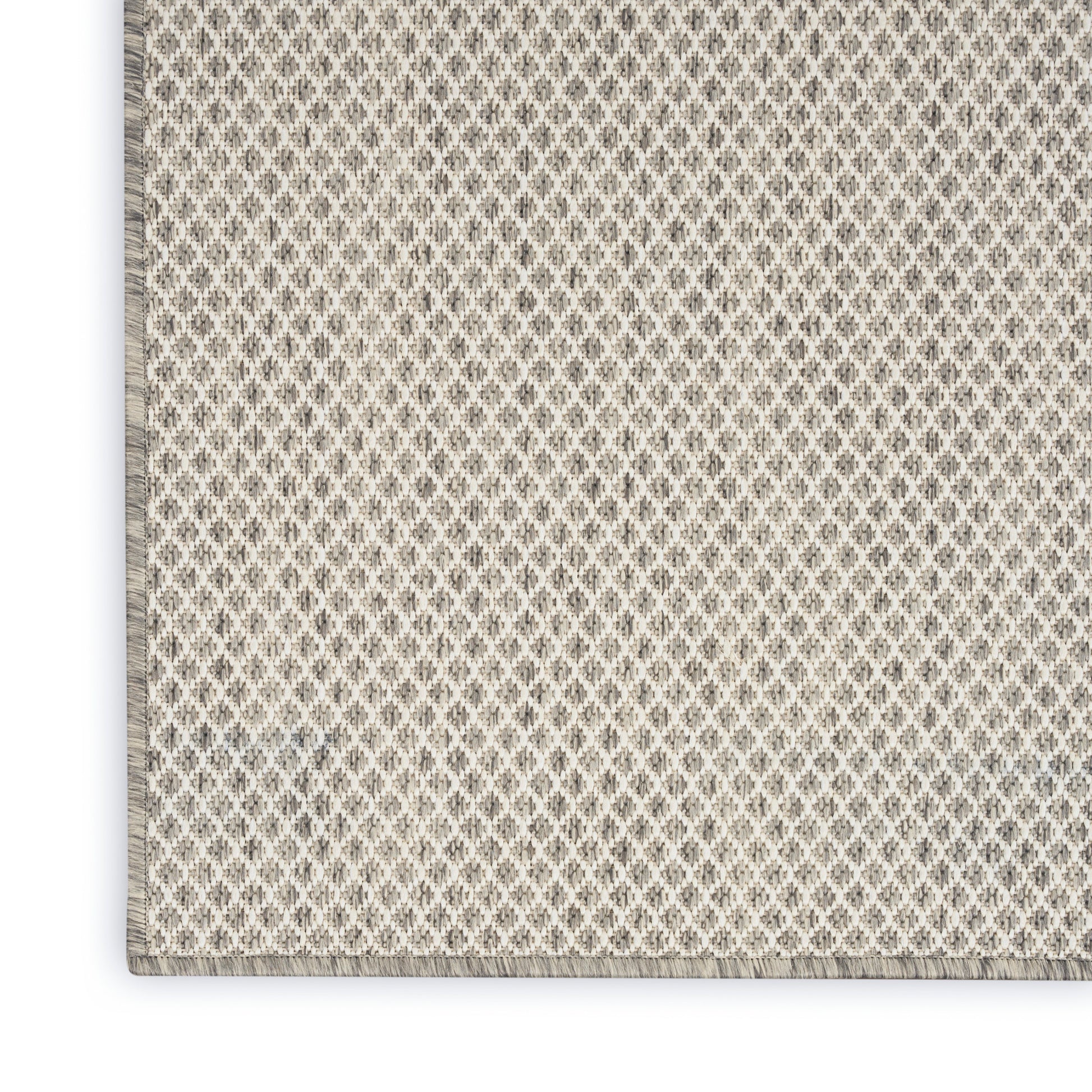 Nourison Home Courtyard  Ivory Silver  Contemporary