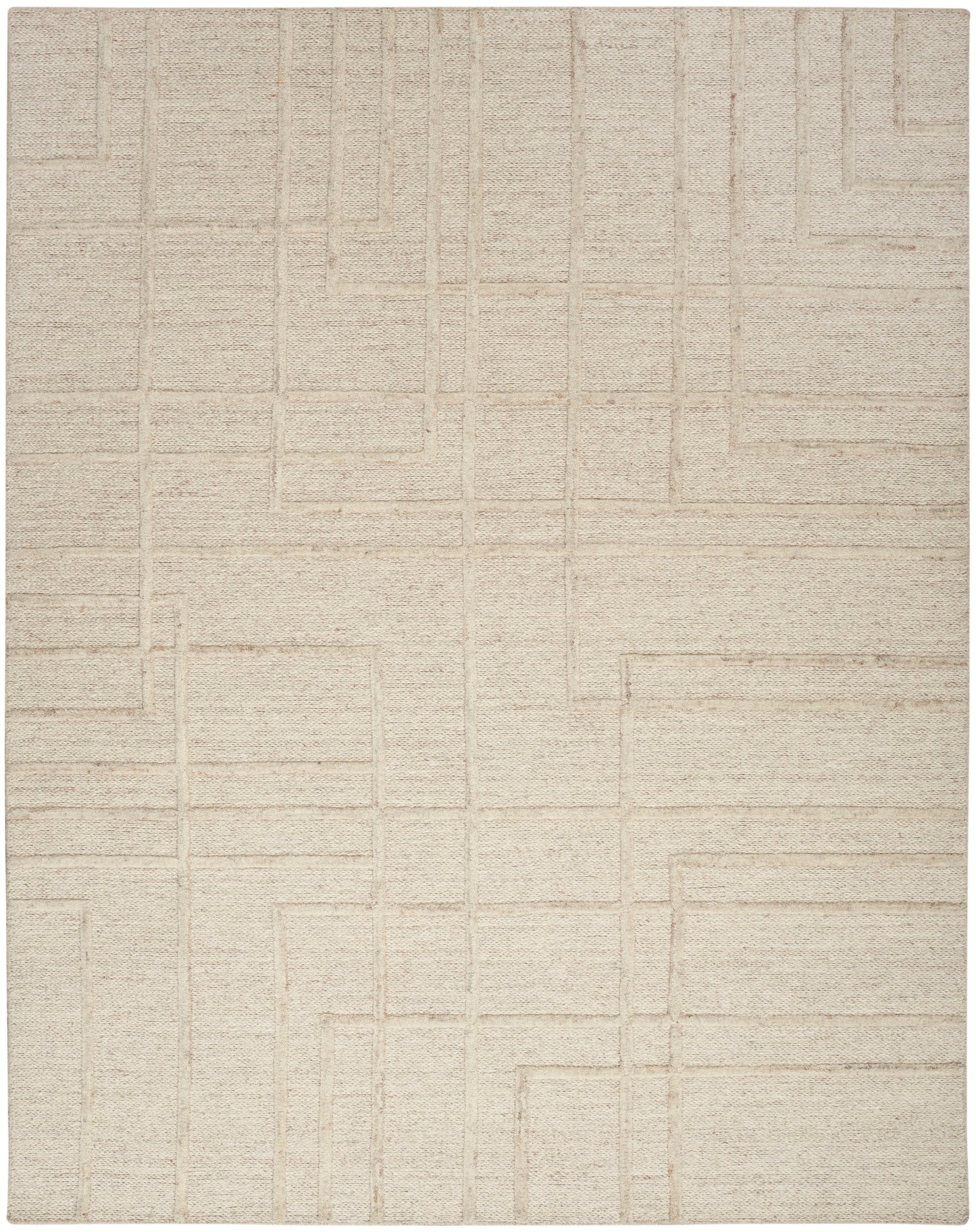Calvin Klein CK045 Impressions IMP01 Sand Contemporary Hand Tufted Rug