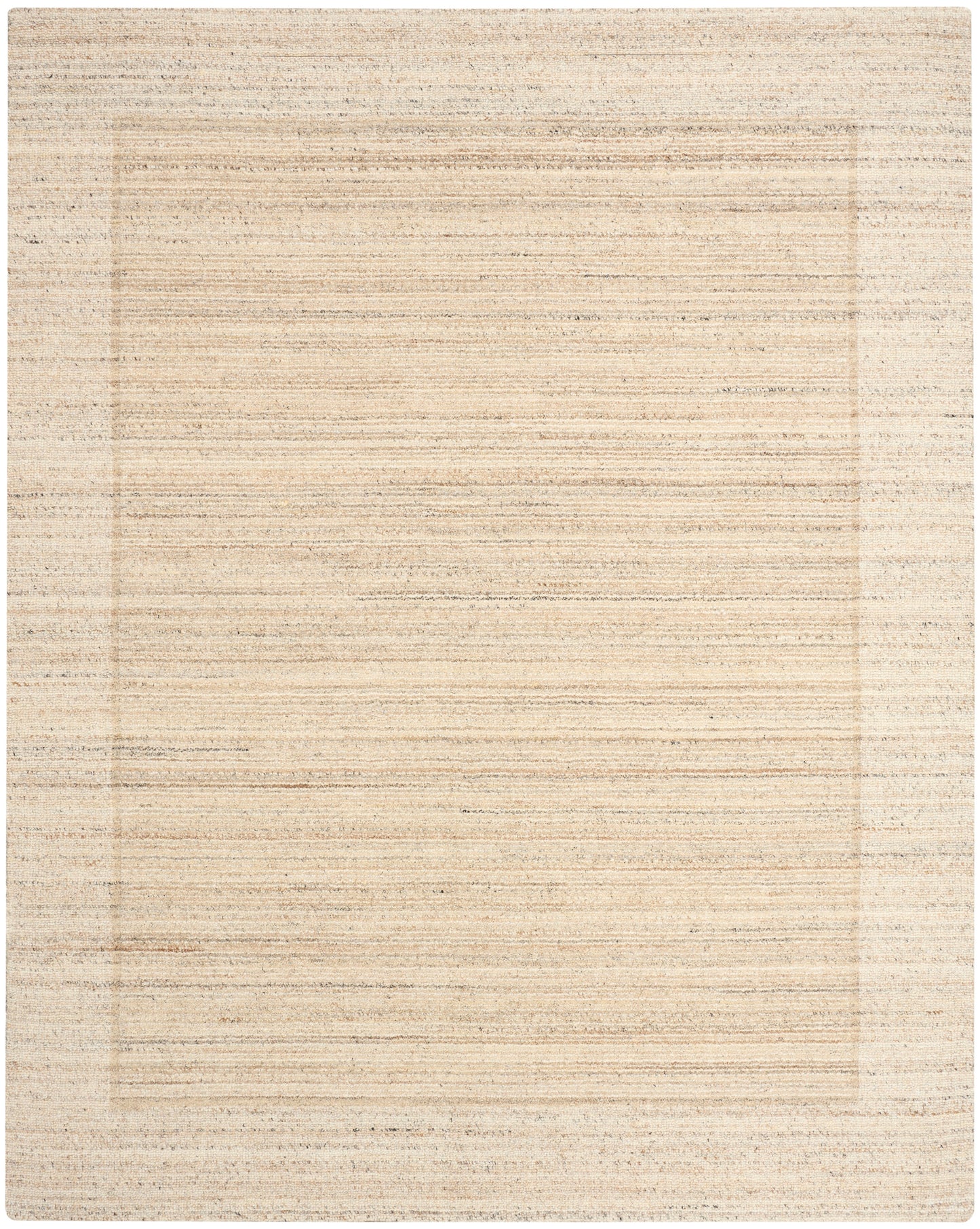 Calvin Klein CK082 Ridge RDG01 Beige Ivory Contemporary Hand Woven Rug