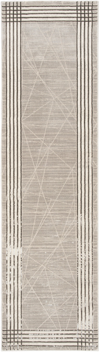 Nourison Home Desire DSR01 Grey Silver Contemporary Power-loomed Rug