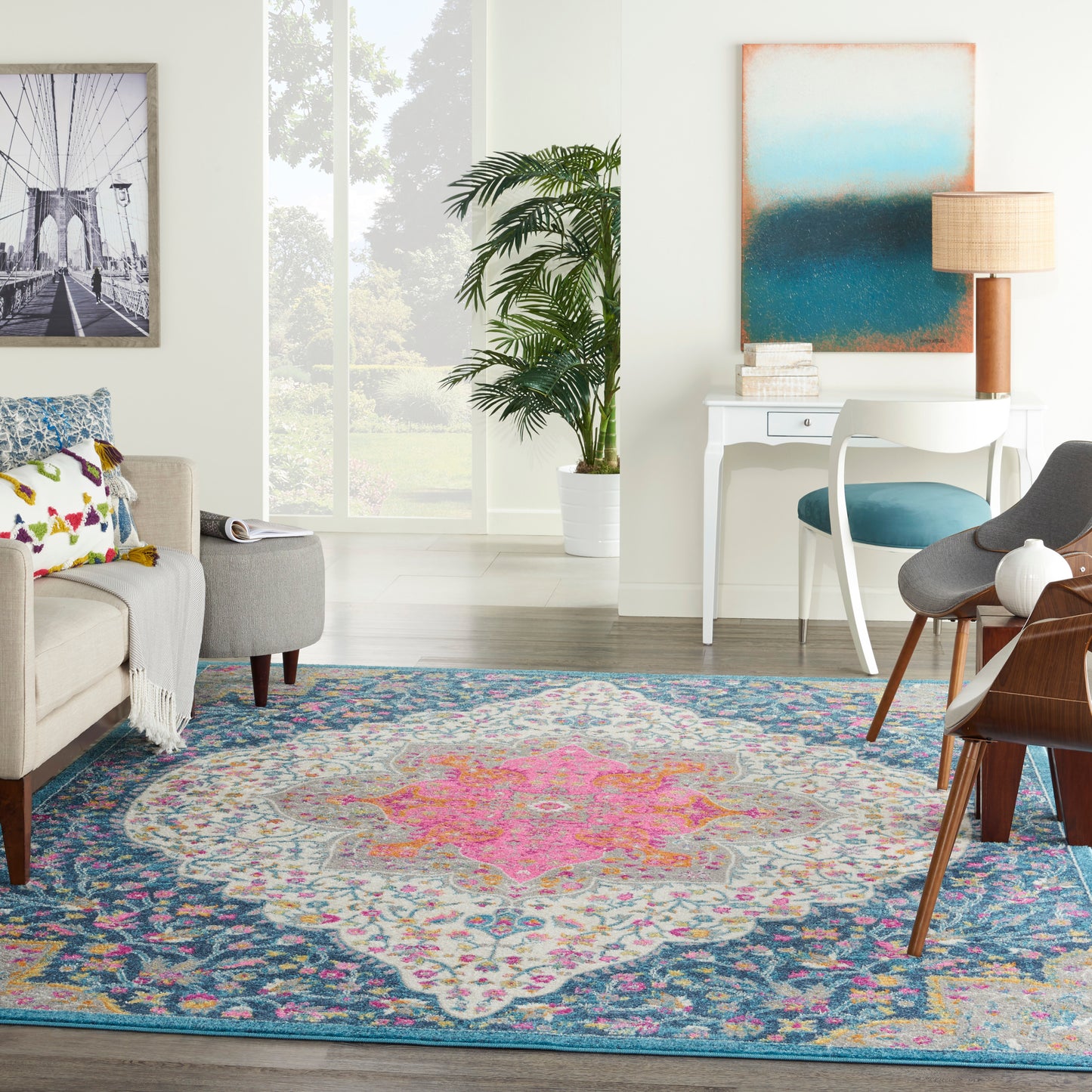 Nourison Home Passion  Multicolor  Transitional