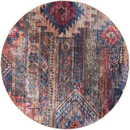 Nourison Home New Concept Washables SR106 Multicolor Transitional Machine Woven Rug