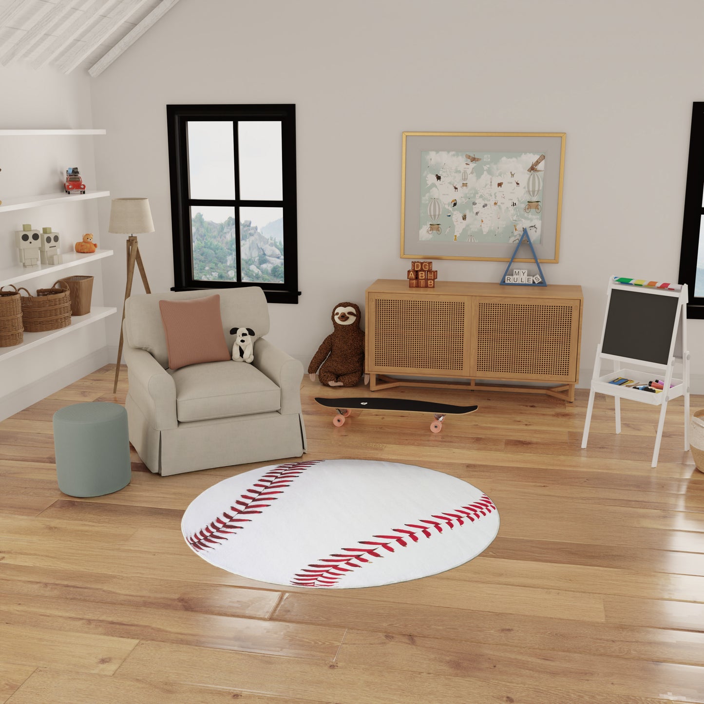 Nourison Home Imagination  White  Contemporary