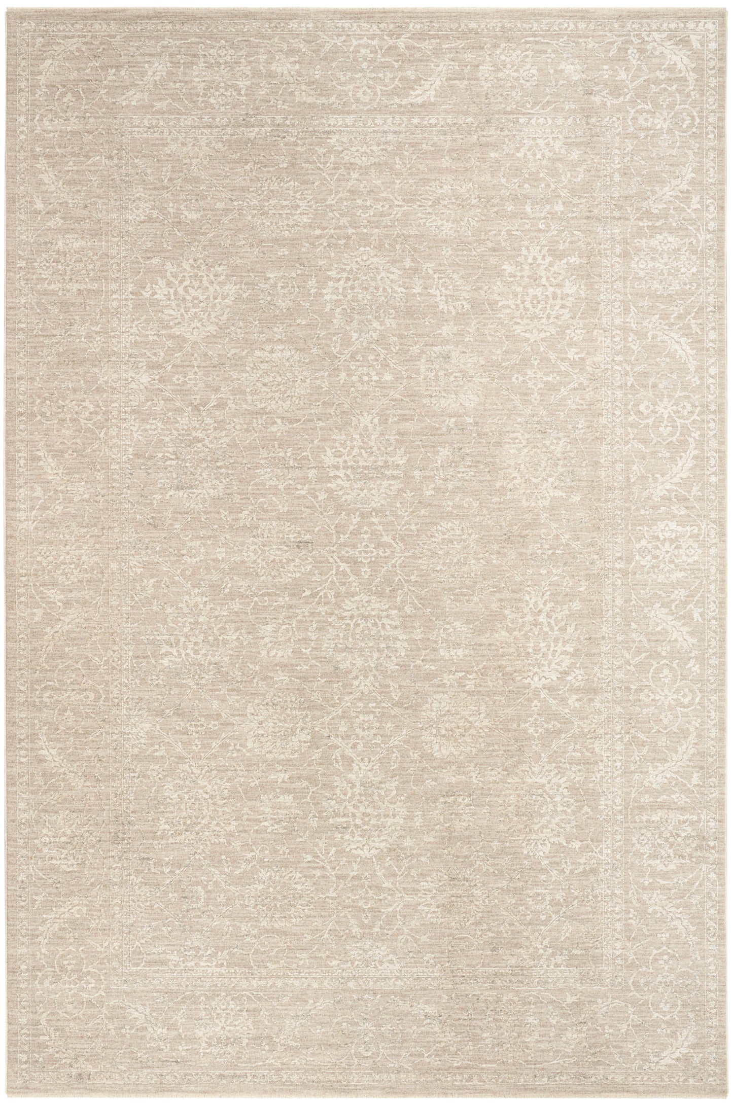 Nourison Home Moonlit  Ivory Grey  Traditional