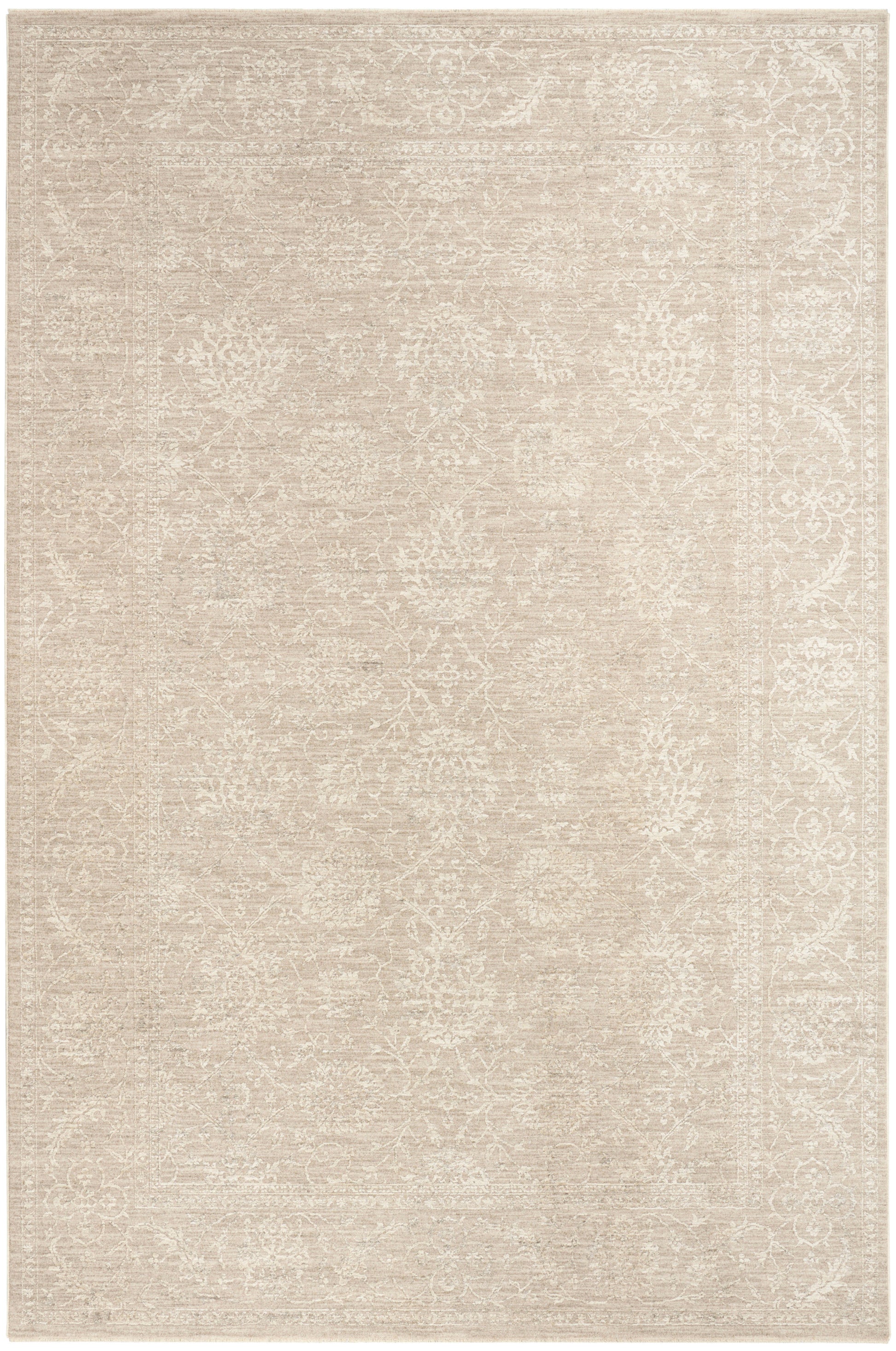 Nourison Home Moonlit  Ivory Grey  Traditional