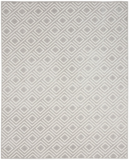 Nourison Home Care Free CAF03 Light Grey Contemporary Loom-woven Rug