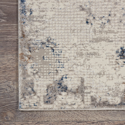 Nourison Home Royal Terrace  Ivory Grey  Contemporary