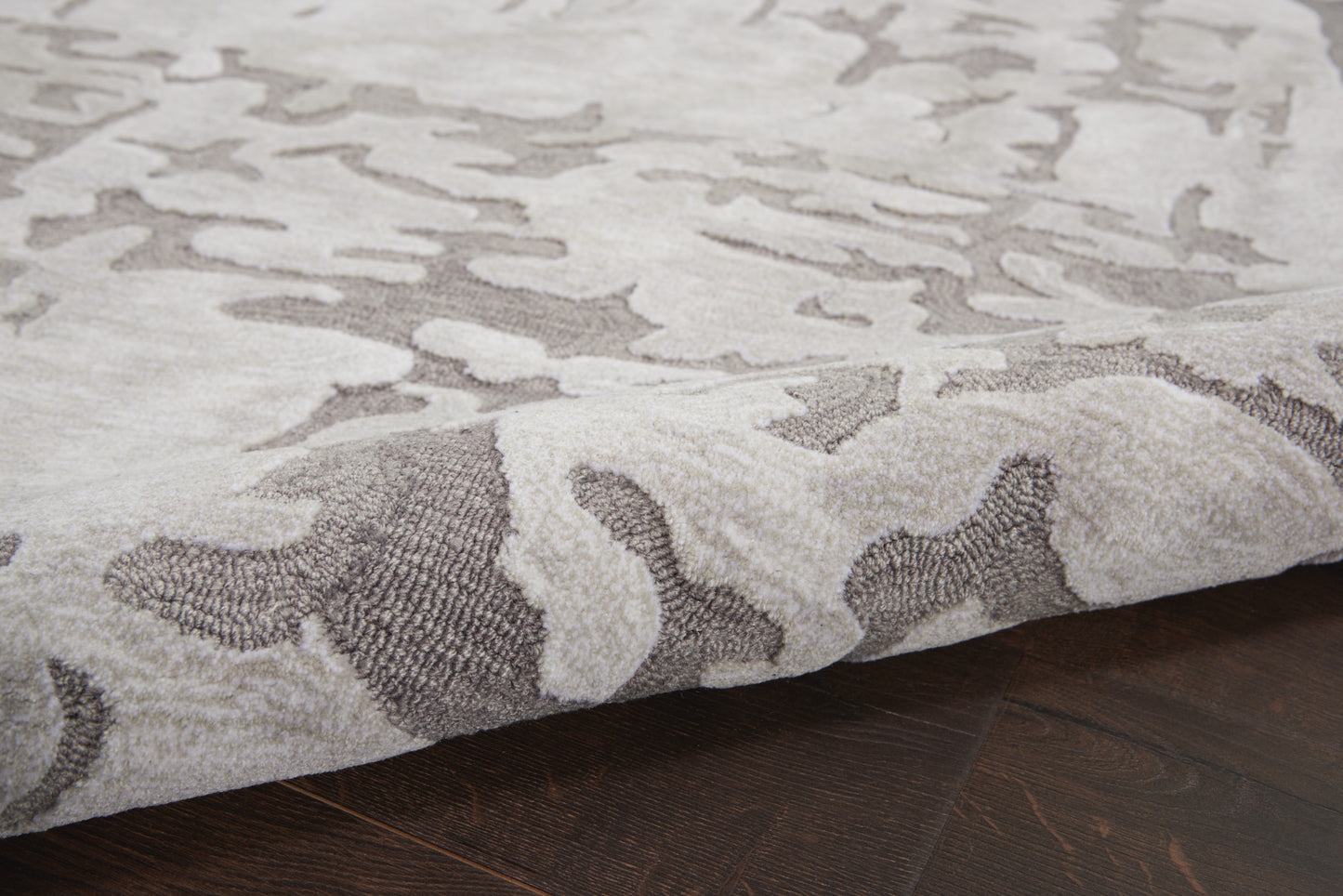 Nourison Home Symmetry  Ivory Taupe  Contemporary