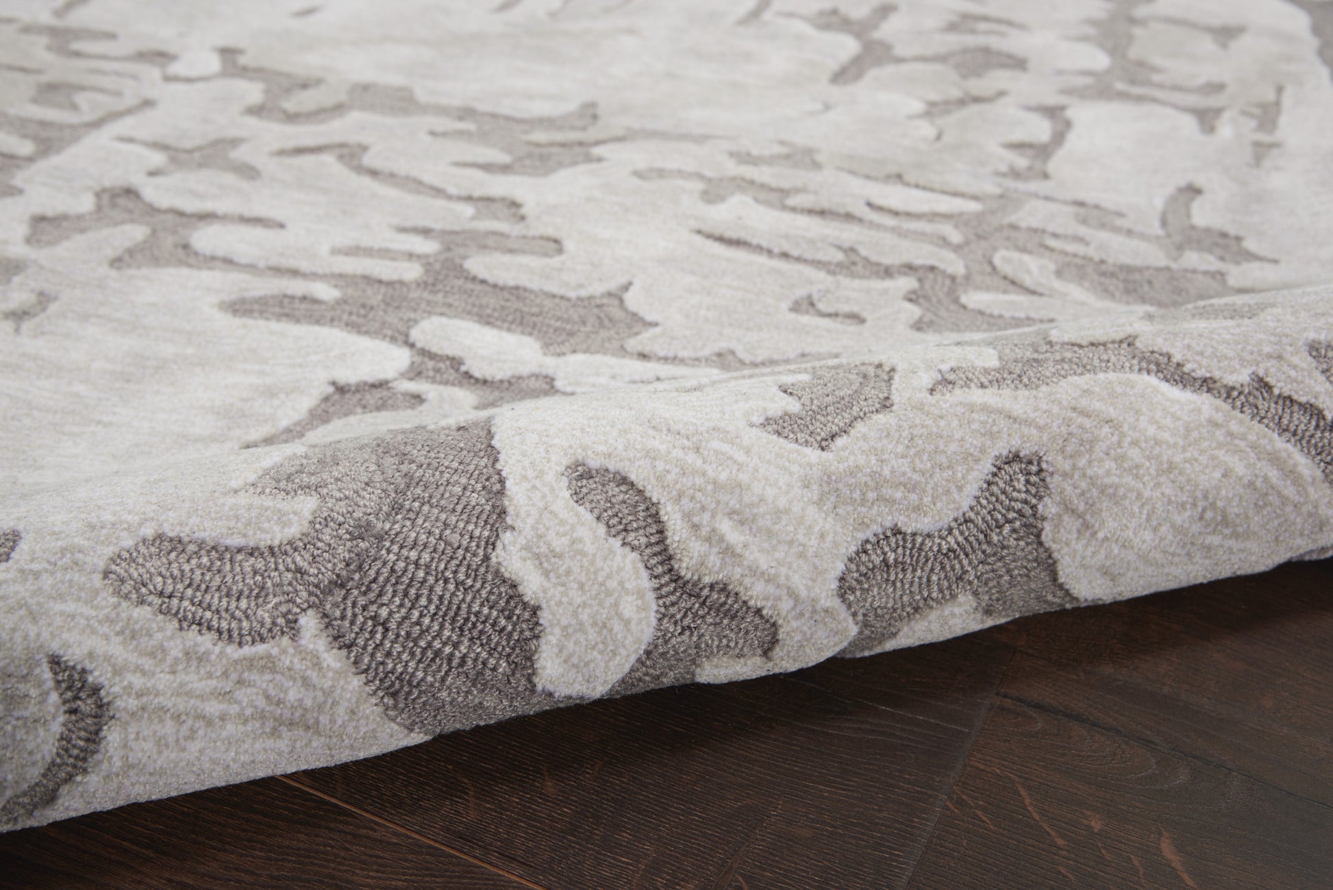 Nourison Home Symmetry  Ivory Taupe  Contemporary