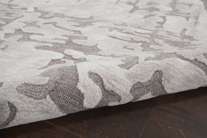 Nourison Home Symmetry  Ivory Taupe  Contemporary