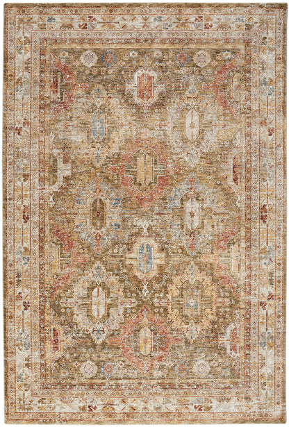 Nourison Home Sahar SHR01 Green Traditional Power-loomed Rug