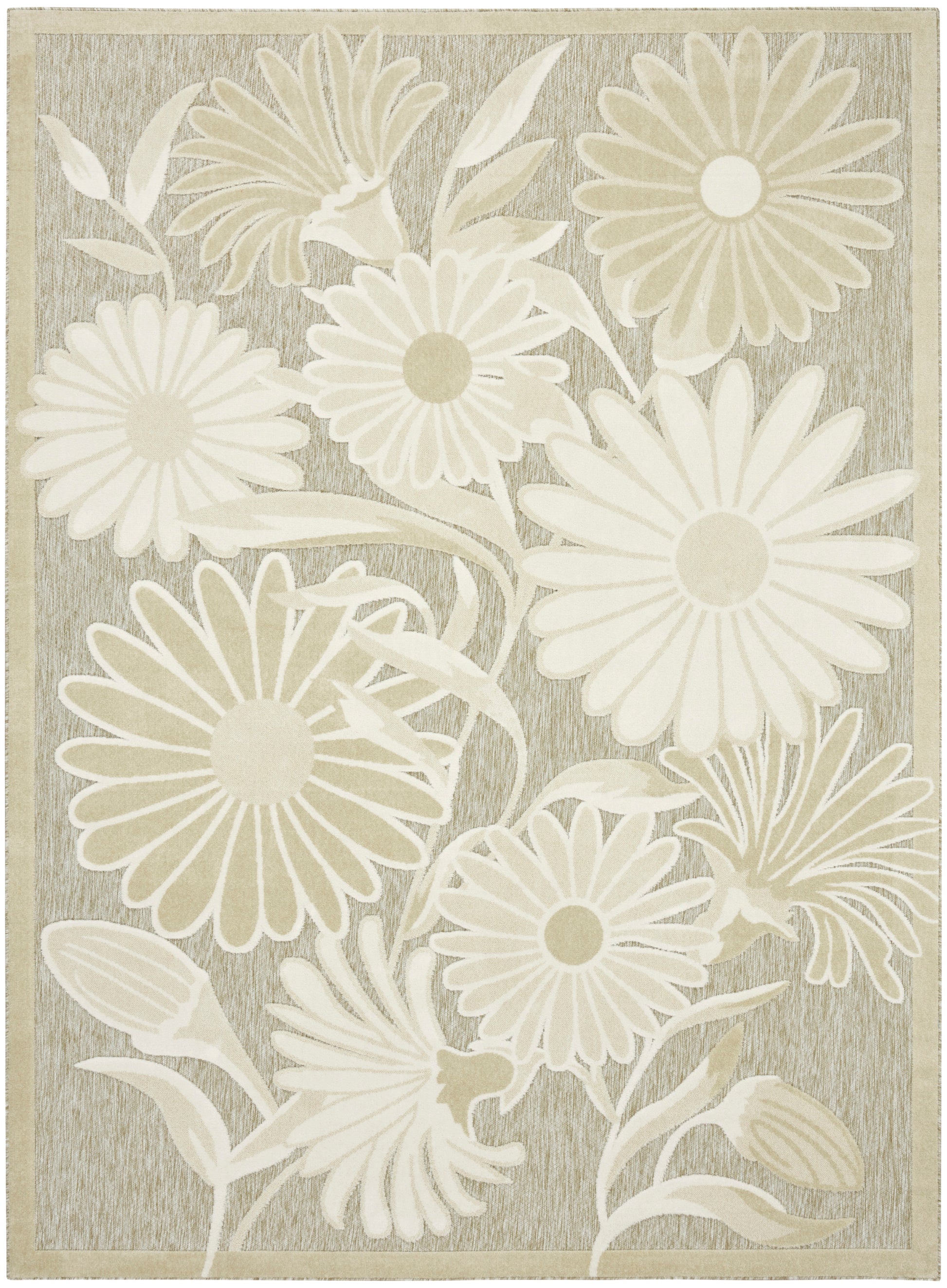 Nourison Home Aloha  Ivory Sage  Contemporary