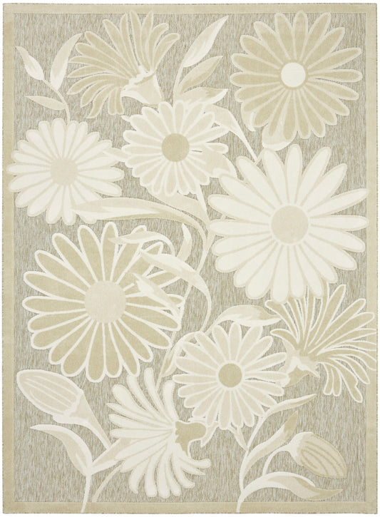 Nourison Home Aloha  Ivory Sage  Contemporary