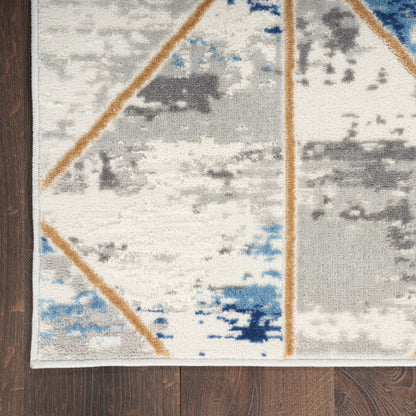 Nourison Home Elation  Grey Multi  Contemporary