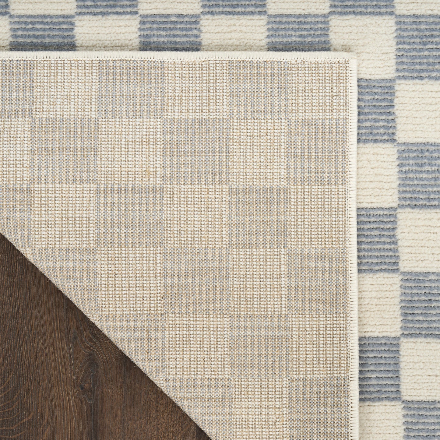 Nourison Home Serenity Home  Ivory Blue  Contemporary