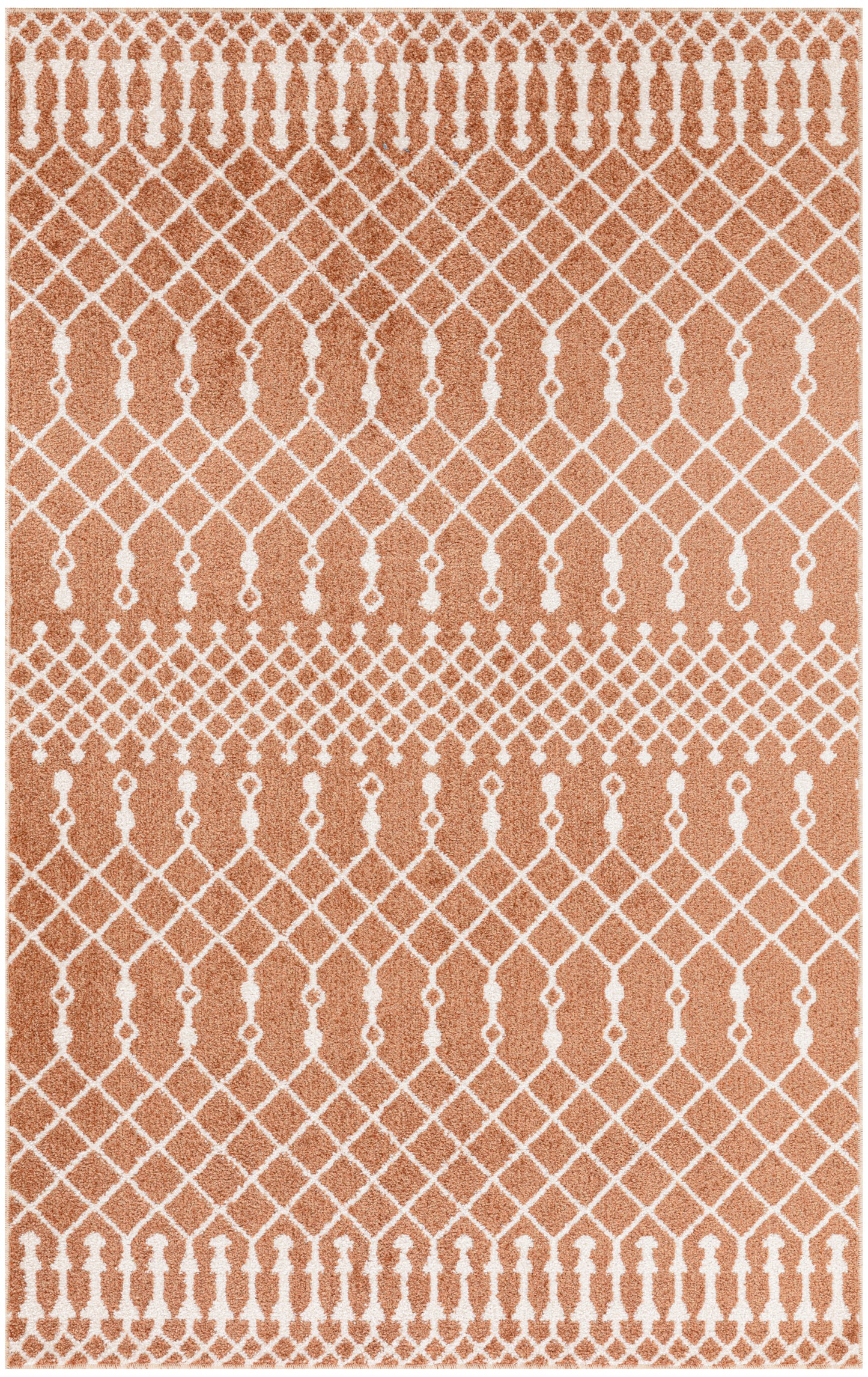 Nourison Home Astra Machine Washable ASW10 Copper Transitional Power-loomed Rug
