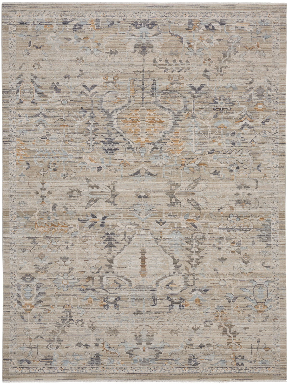 Nourison Home Lynx  Ivory Taupe  Transitional