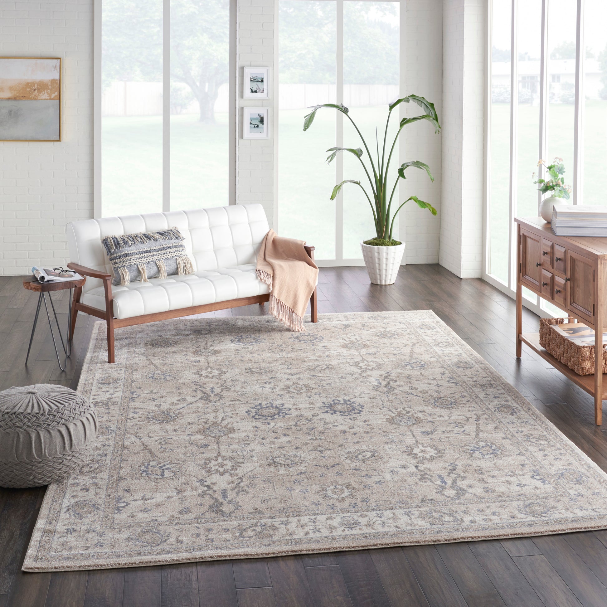 Nourison Home Moroccan Celebration  Ivory Sand  Traditional