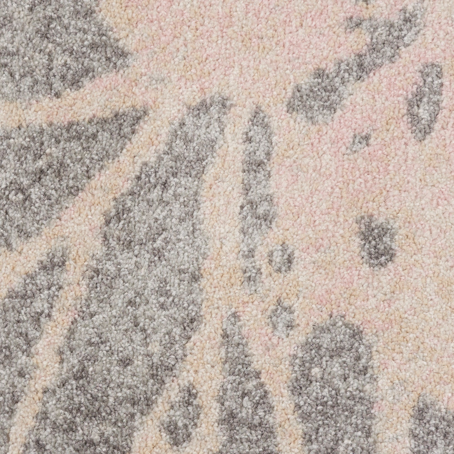 Nourison Home Tranquil  Grey Pink  Contemporary