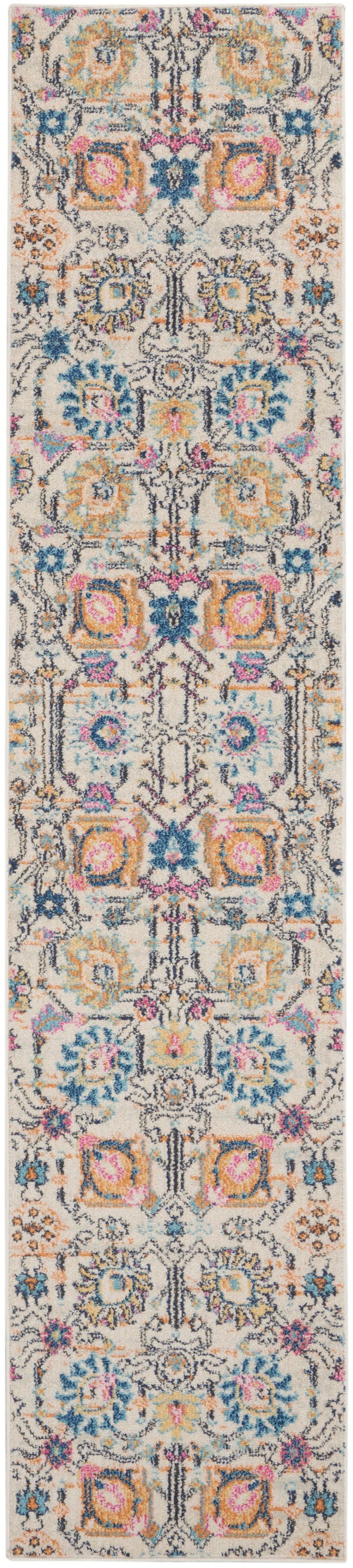 Nourison Home Passion PSN01 Ivory Multicolor Transitional Power-loomed Rugs