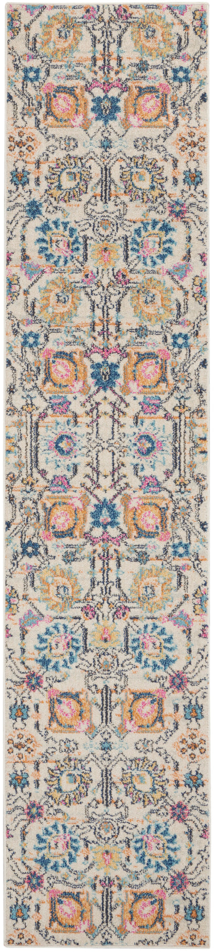 Nourison Home Passion PSN01 Ivory Multicolor Transitional Power-loomed Rugs
