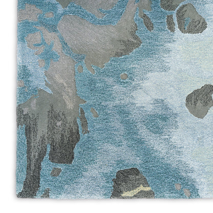 Nourison Home Prismatic  Grey Slate  Contemporary