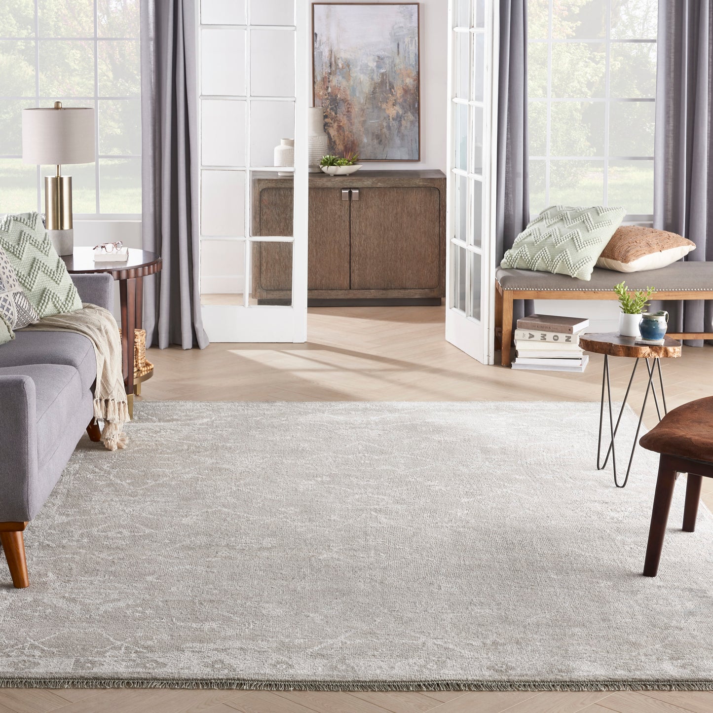Nourison Home Elan  Grey  Traditional