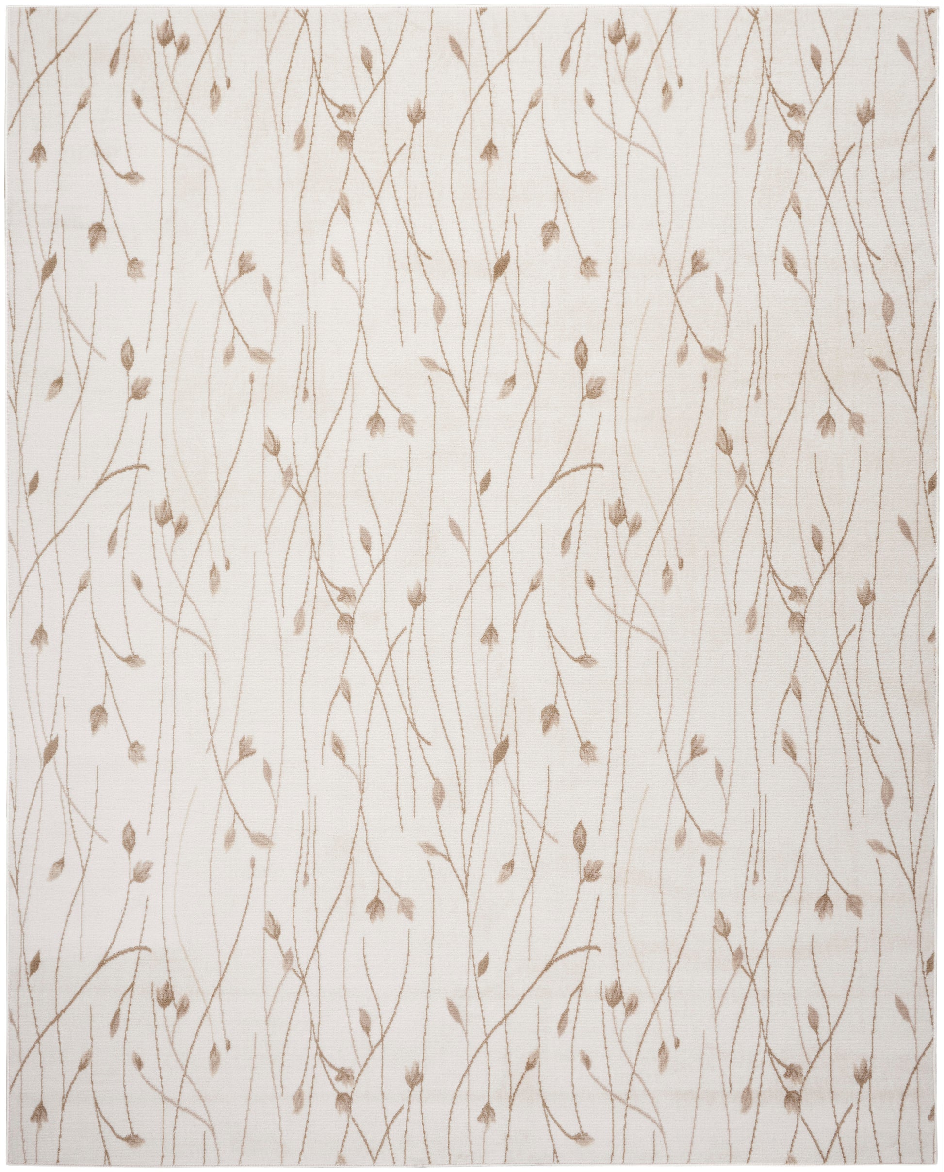Nourison Home Grafix  Ivory Beige  Contemporary