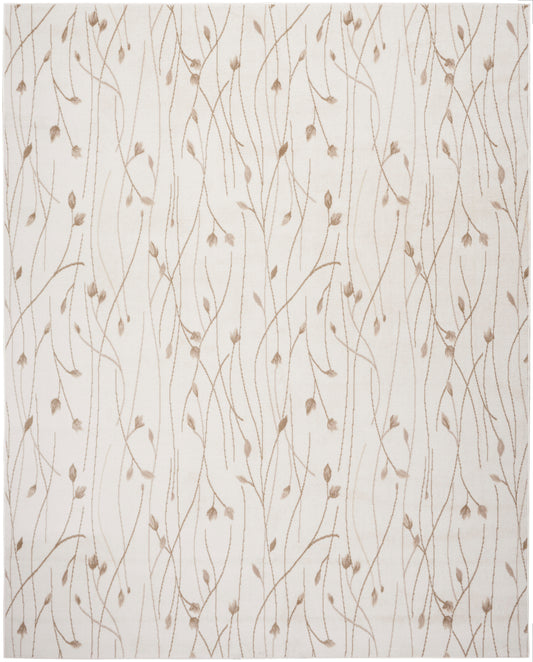Nourison Home Grafix  Ivory Beige  Contemporary