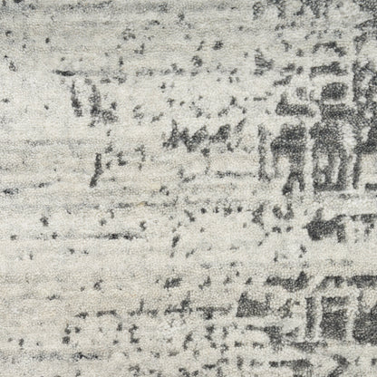 Nourison Home Harmony  Ivory Charcoal  Contemporary