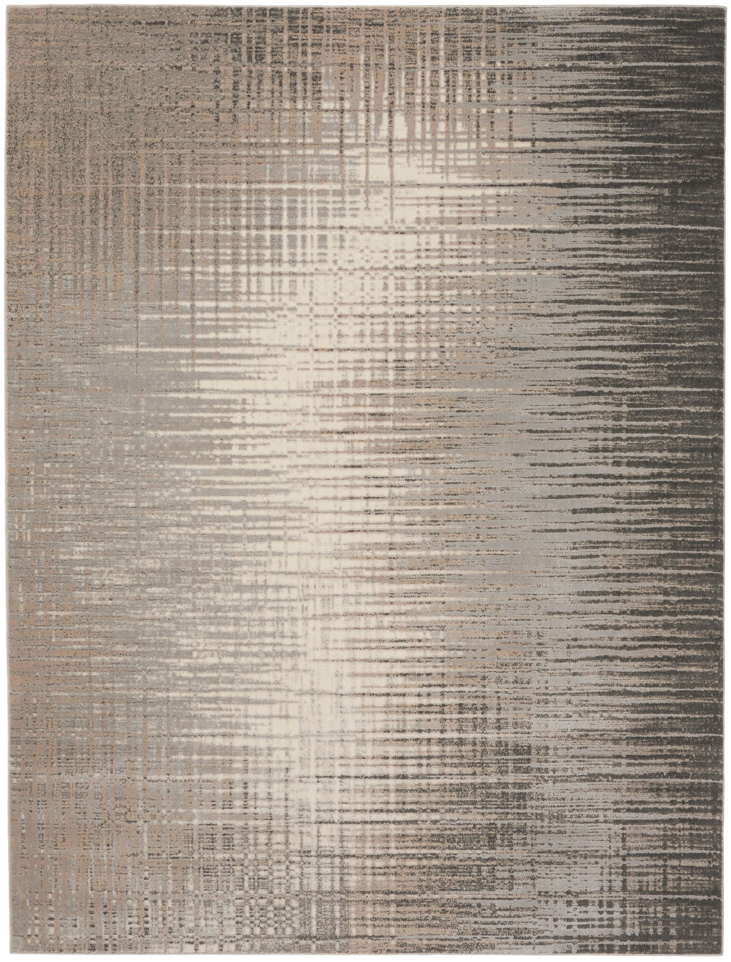 Nourison Home Marmara  Grey Ivory  Contemporary
