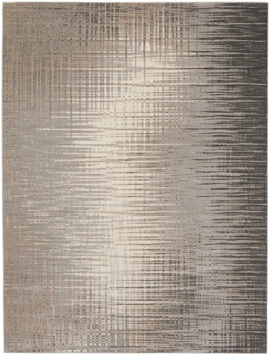 Nourison Home Marmara  Grey Ivory  Contemporary