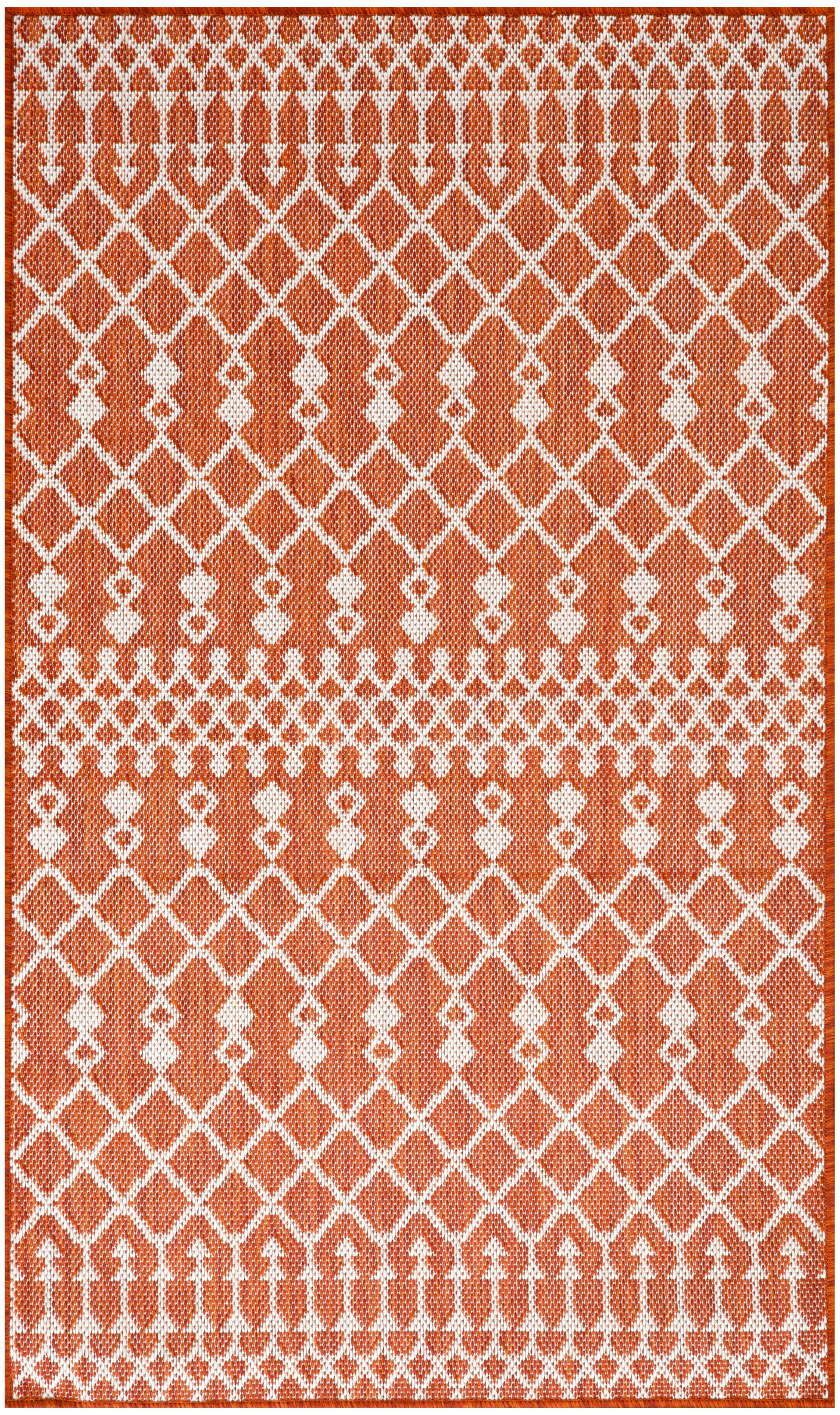 Nourison Home Positano POS02 Terracotta Contemporary Power-loomed Rug