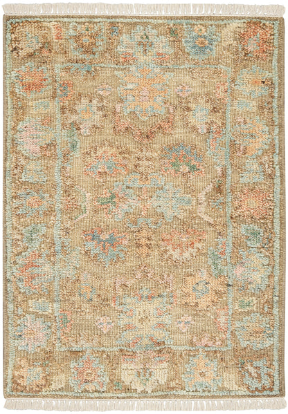 Nourison Home Heritage Vine HTV05 Charcoal Traditional Hand Knotted Rug