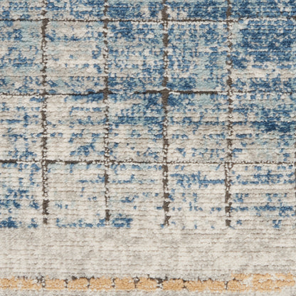 Nourison Home Quarry  Blue  Contemporary