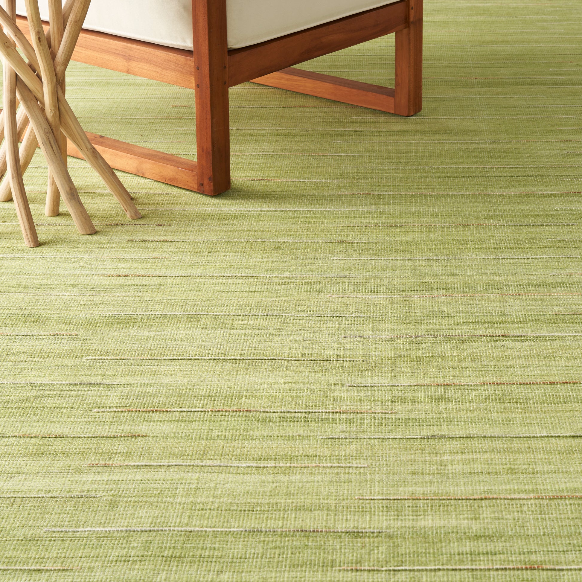 Nourison Home Interweave  Green  Contemporary