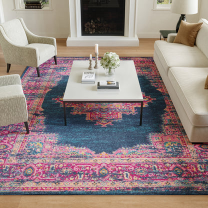 Nourison Home Passion  Blue  Transitional
