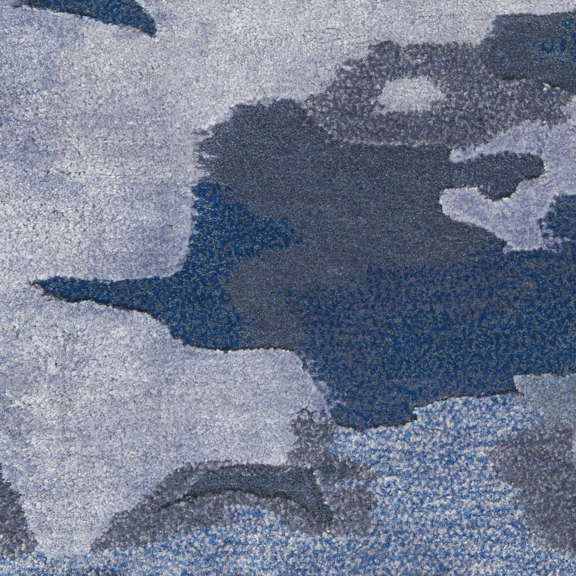 Nourison Home Prismatic  Blue  Contemporary