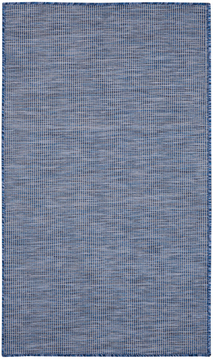 Nourison Home Positano POS01 Navy Blue Contemporary Power-loomed Rug
