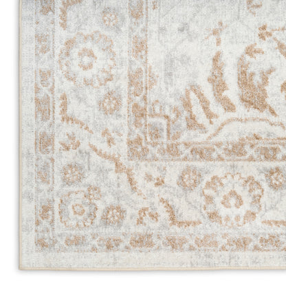 Nourison Home Astra Machine Washable  Grey  Traditional