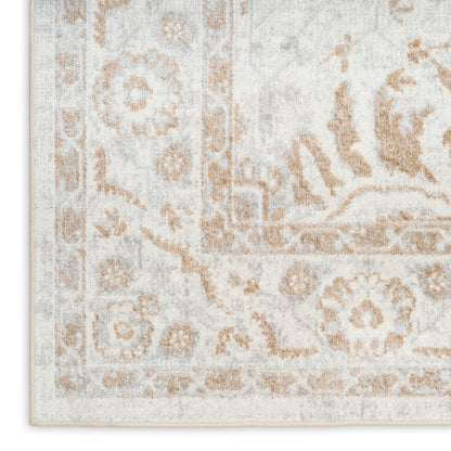 Nourison Home Astra Machine Washable  Grey  Traditional