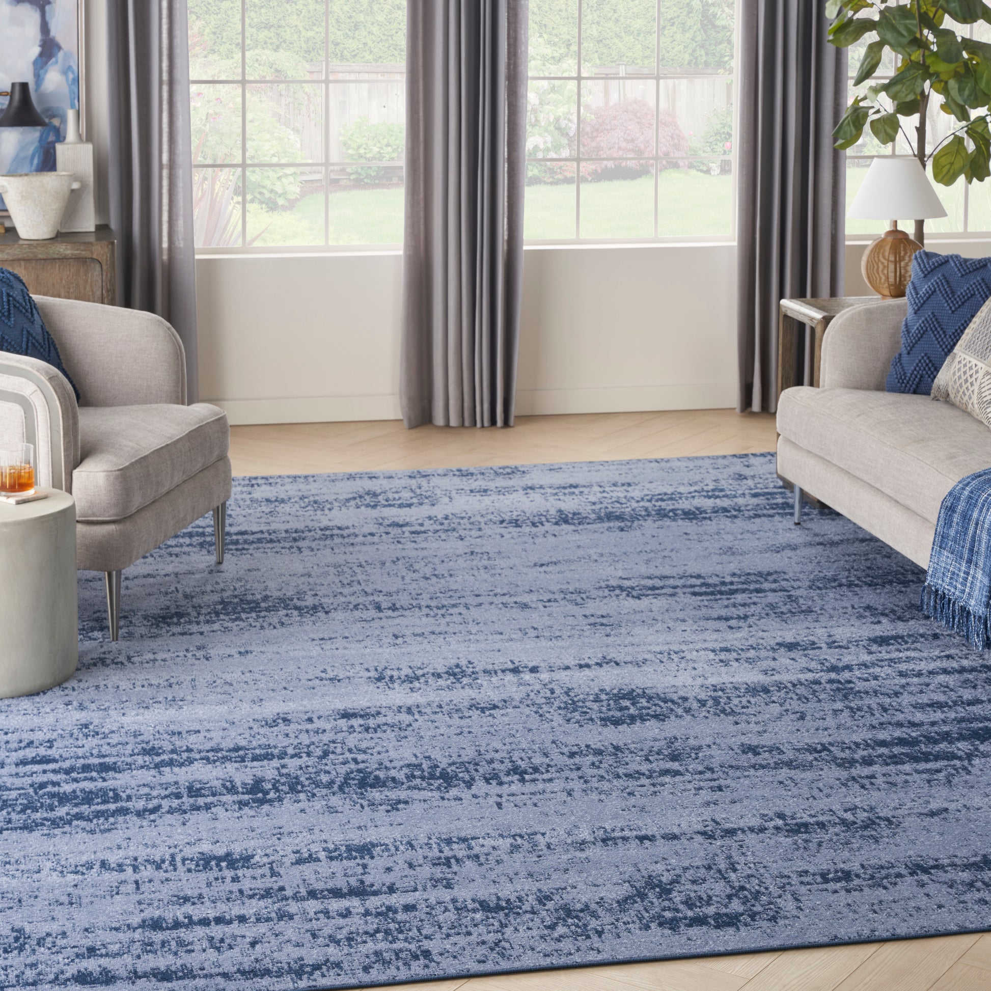 Nourison Home Nourison Essentials  Denim  Contemporary