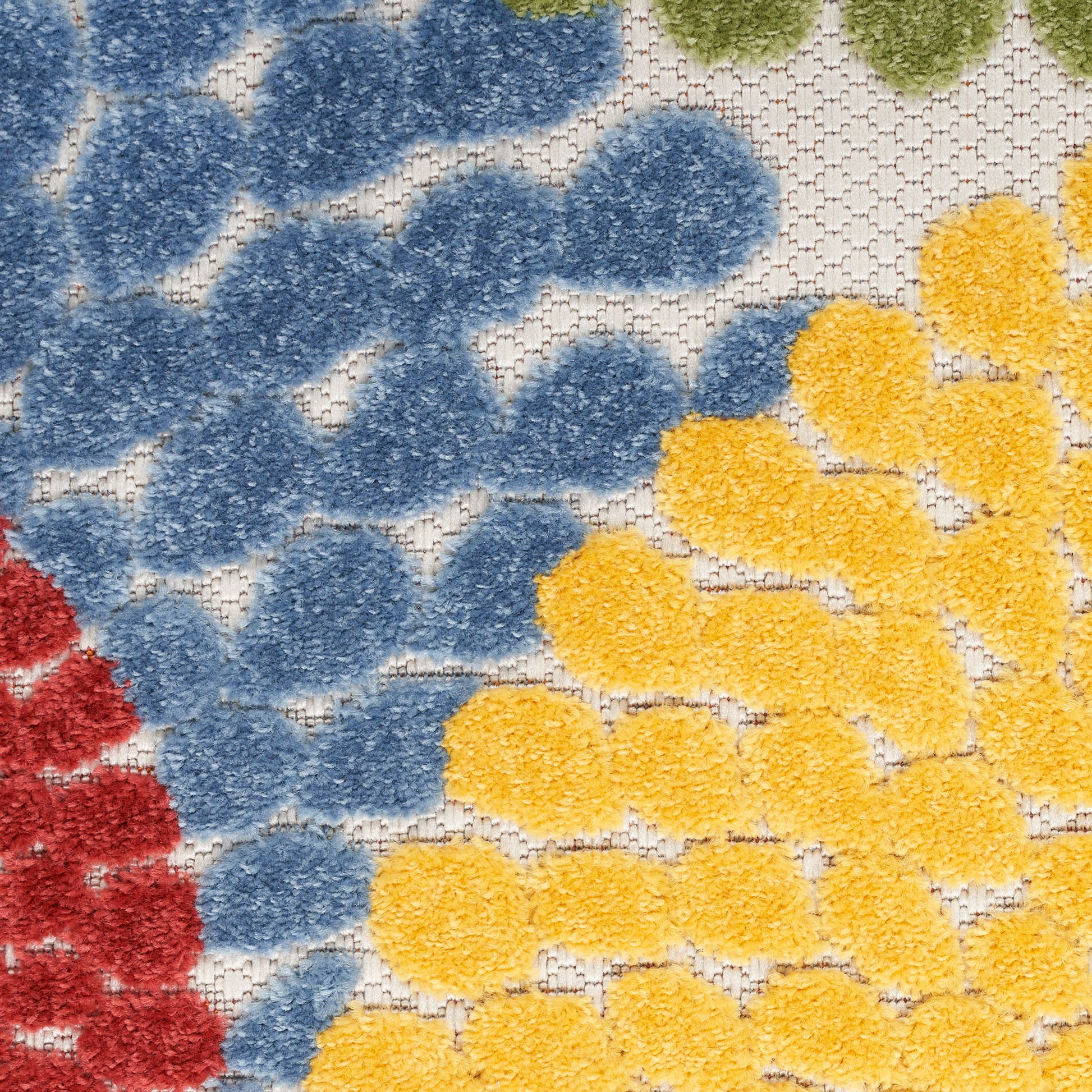 Nourison Home Aloha  Multicolor  Contemporary