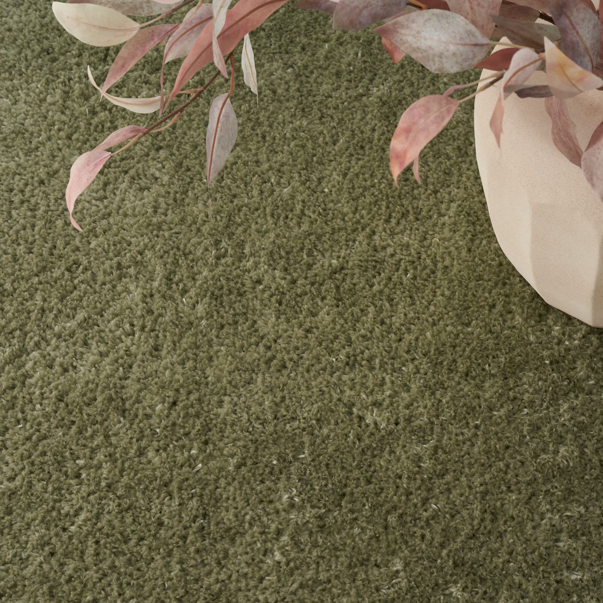 Nourison Home Pacific Shag  Green  Contemporary