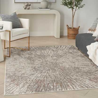Nourison Home Glow  Grey Mocha  Contemporary