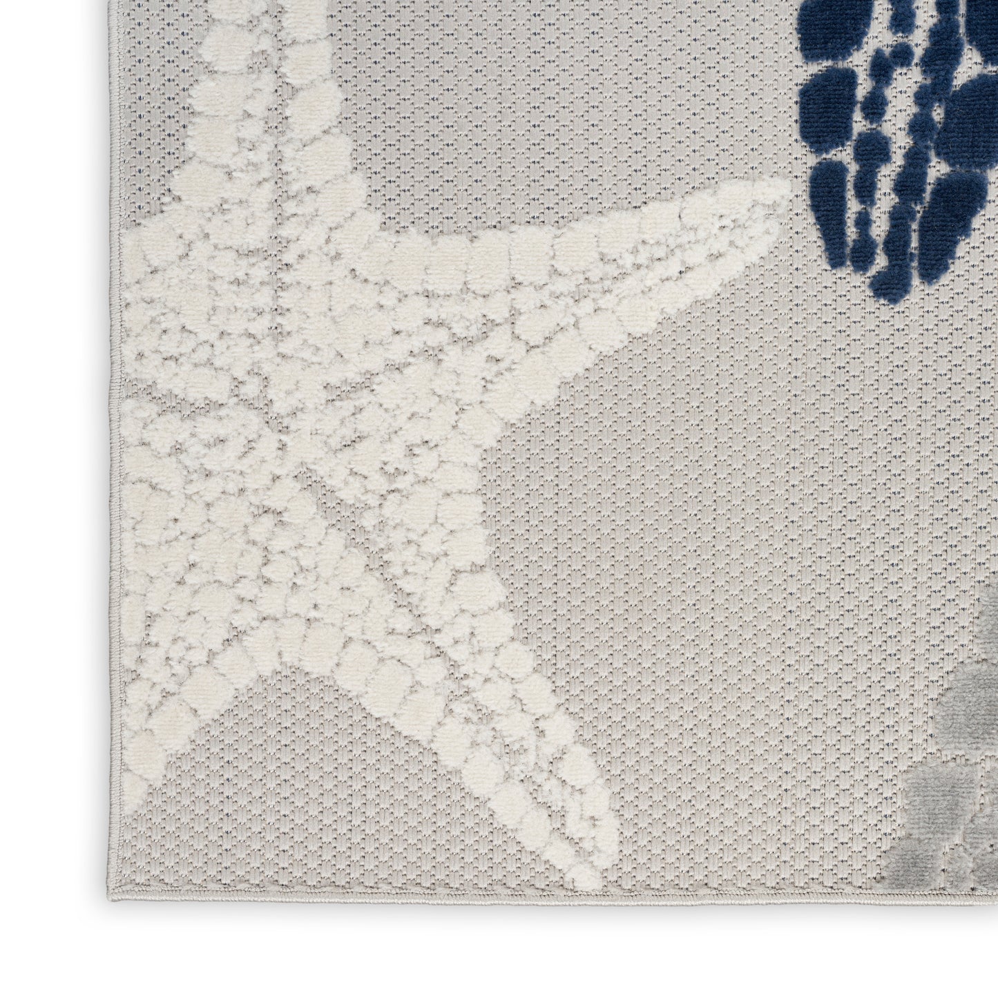 Nourison Home Aloha  Grey Multi  Contemporary