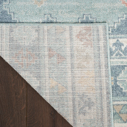 Nourison Home Washable Decor  Light Blue  Contemporary