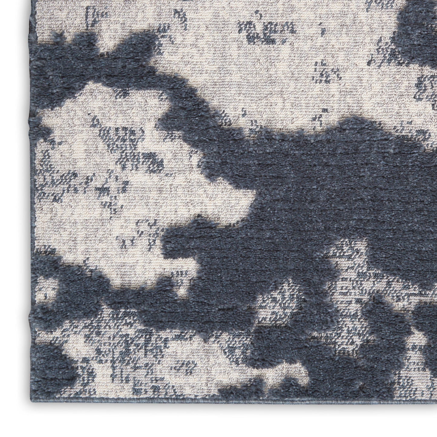 Nourison Home Zermatt  Blue Grey  Contemporary