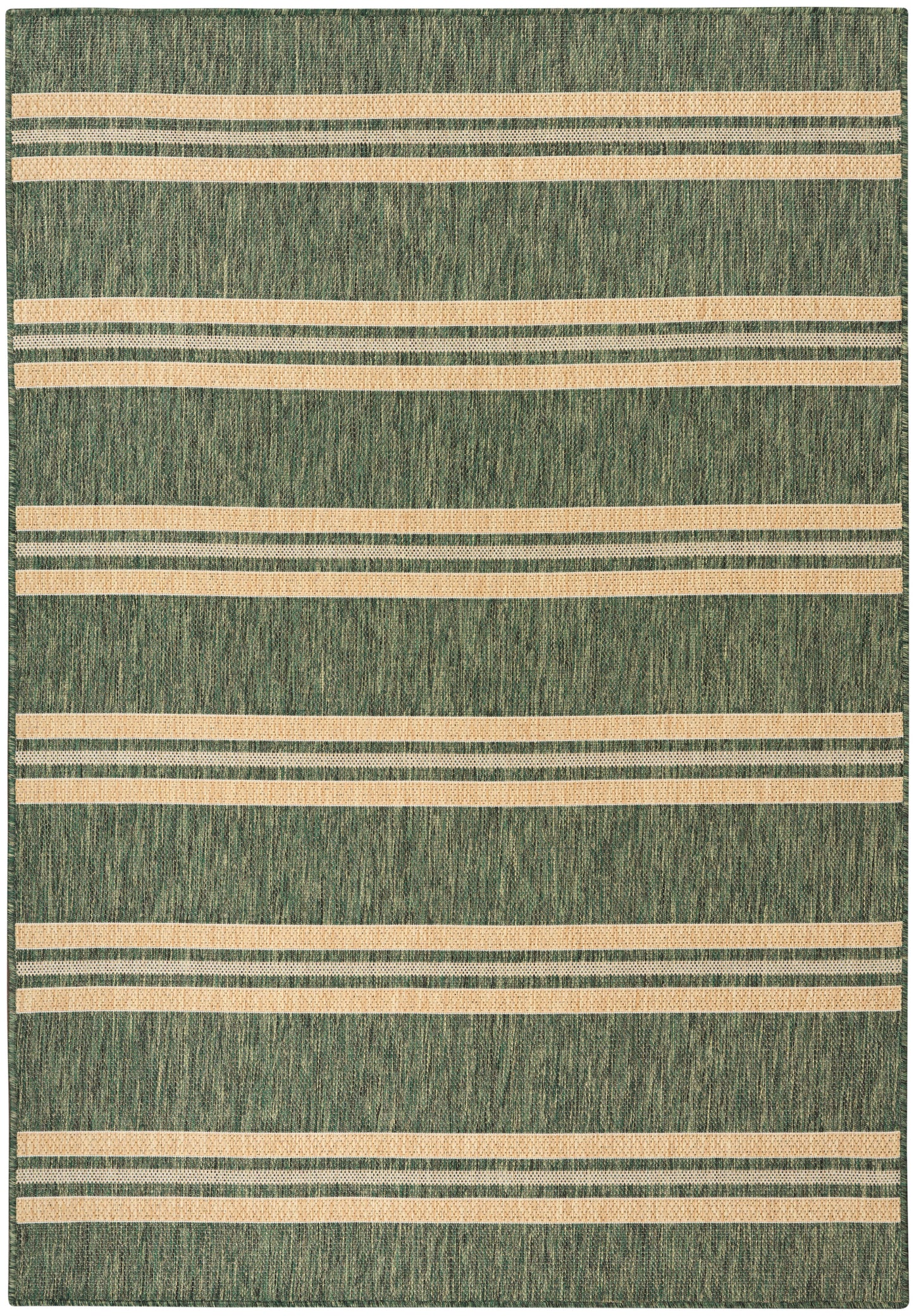 Nourison Home Horizon Indoor/Outdoor HOZ05 Green Contemporary Power-loomed Rug